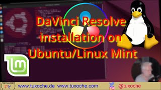 DaVinci Resolve auf UbuntuLinux Mint installieren [upl. by Nollaf]