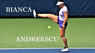 Bianca ANDREESCU CAN 🎾 quotSUPER good Good quality keep it upquot says coach US Open 🗽 HD [upl. by Nodearb910]