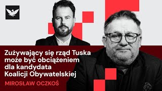 Oczkoś R Sikorski lepiej prezentuje się jako kandydat KO na prezydenta Polski To jego bój ostatni [upl. by Panaggio]