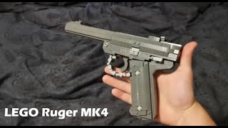 LEGO Ruger Mk4  Jims LEGO Guns [upl. by Omle]