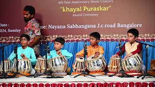 Khayal Annual Music Fest 2024 Tabla Solo Performance [upl. by Uhayile439]