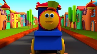 Bob The Train  Wheels On The Train  Songs For Kids  Wheels On The Bus by Bob The Train [upl. by Anaitak]