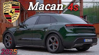 INCREDIBLE The New Porsche MACAN 4s AWD 2025 is The Best Electric Luxury SUV Ever  600 Hp [upl. by Alyar274]