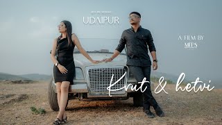 BEST PRE WEDDING UDAIPUR 2024  KRUT amp HETVI  MITS PHOTOGRAPHY [upl. by Caldera]