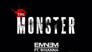 Eminem Ft Rihanna  The Monster Lyrics [upl. by Ifen]