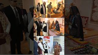 PM Modi visits exhibition at Rising Rajasthan Global Investment Summit in Jaipur  shorts [upl. by Rosel]