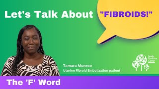 Testimonial Uterine Fibroid Embolization  Tamara [upl. by Brooks]