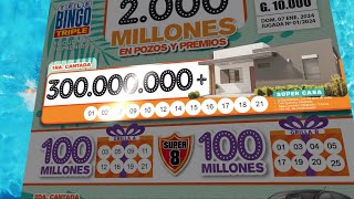 Telebingo Triple  Comercial pozos 070124 [upl. by Odnanreh275]