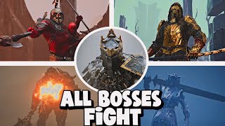 ALL BOSSES FIGHT  MORTAL SHELL WITH CUTSCENES FULL HD1080p [upl. by Ruttger]