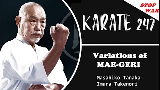 Training Secret 9  MAE GERI  Variations amp Applications in Kumite [upl. by Carlita]