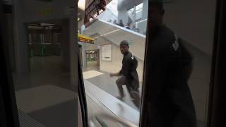 Oh My God😰Bro thought he is faster than Bullet Train😳 viralcontent reels shorts usa explore [upl. by Geralda]