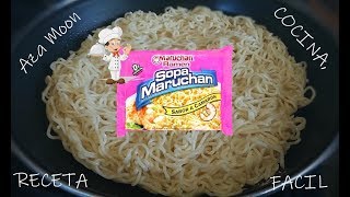 Como Hacer Sopa Ramen Maruchan Sopa Casera Rapido Facil y Rico [upl. by Eux]