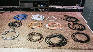 Sample Test  12 high end speaker cables [upl. by Bohman707]