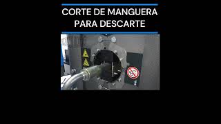 UNIFLEX  Dado de corte para descarte de manguera hidraulica herramientas machine cortadora [upl. by Chafee]