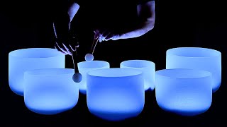 432 Hz Crystal Bowls Meditation Relax amp Sleep Deeply [upl. by Rancell833]