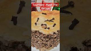 Tourtiere Christmas Meat Pie French Canadian recipe shorts christmas tourtiere meatpie [upl. by Elgar]