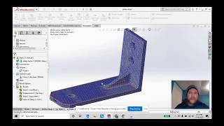 Meshing in Solidworks  Coarse vs Fine Mesh [upl. by Bremser187]