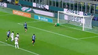 PIOTR ZIELINSKI PENALTY GOAL VS JUVENTUS  Inter vs Juventus 44 [upl. by Gaal]