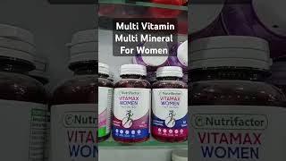 VITAMAX WOMEN Multi Vitamin Multi Mineral For Women [upl. by Attenor224]