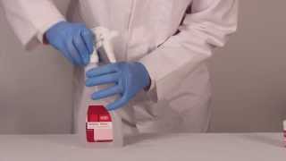 How to mix Virkon Disinfectant Tablets in a Virkon Spray Bottle [upl. by Marquita]