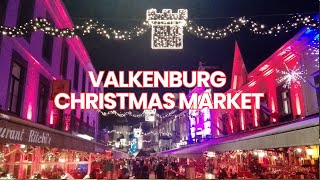 Discover the magic of the Valkenburg Christmas Market the oldest in the Netherlands [upl. by Anilah]