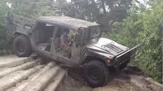 M998 HMMWV DHOG offroading in Furstenau Germany Aug 2012 [upl. by Aelram]