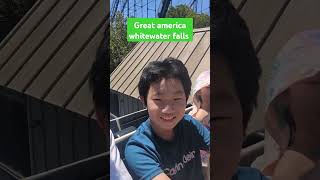 I played the whitewater falls in the great america California [upl. by Annovaj289]