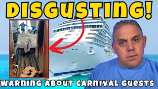 Cruise News The Most Disgusting Cruise Cabin Ever [upl. by Gravante989]