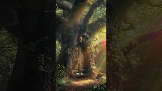 🚪The Mysterious Door Opens to a ✨Fairy Tale World Relaxing Music musicsleep naturemusic fantasy [upl. by Acirej]