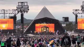 BURNA BOY  LOCATION  GLASTONBURY FESTIVAL  2024  PYRAMID STAGE [upl. by Parrie]