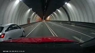 entering the Queensway tunnel Liverpool to Birkenhead [upl. by Oliana]