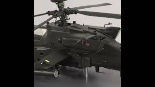 AH64 Apache 124 Scale AgoraModels Apache AH64 Viral ParaTi Modelismo [upl. by Pape372]