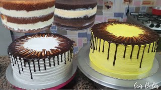 Bolo de Aniversário para 40 pessoas com mais de 4 kilos  Cada e 4 Sabores de diferentes de RECHEIOS [upl. by Casilda887]