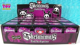 Skelanimals Full Case Blind Box Animal Vinyl Figure Opening  PSToyReviews [upl. by Hachmin]