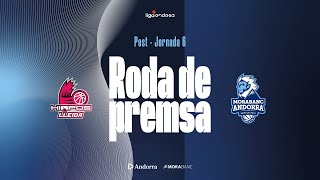 🎤 RDP Post Jornada 6 Liga Endesa  Hiopos Lleida 🆚️ MoraBanc Andorra  Temporada 20242025 [upl. by Evan826]