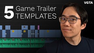 5 Simple Game Trailer Templates  Video Game Trailer Academy [upl. by Corinna]