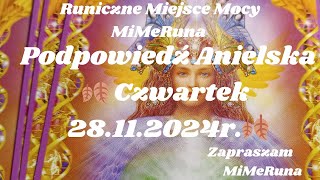 Przesłanie Anielskie 🌨️ Czwartek 🌨️28112024🌨️ [upl. by Karlin]