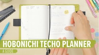 Hobonichi Techo Planner A Guide [upl. by Yrred]