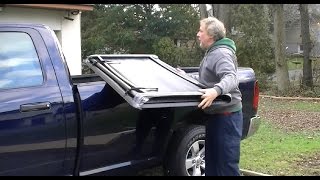 Installing a Tonneau Cover Ram 1500 Pick Up Truck Bed [upl. by Saunder]