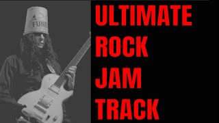 Ultimate Rock Guitar Backing Track in B Minor  Buckethead Style Jam [upl. by Dulsea]