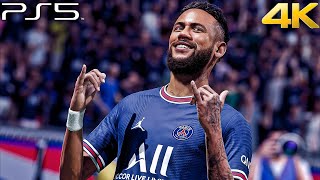 FIFA 22  PSG vs Juventus  UCL Gameplay  PS5™ 4K 60FPS [upl. by Hayn474]