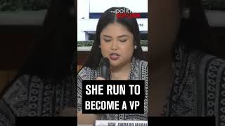 ZAMORA KAY VP SARA SHE RUN TO BE A VP KAYA YUN SIYA [upl. by Gurango]