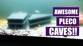 Awesome Pleco Caves  Pleco Breeding Caves [upl. by Nillor548]