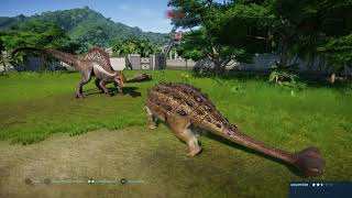 Jurassic World Evolution Jurassic Park battle Royale [upl. by Ivzt]