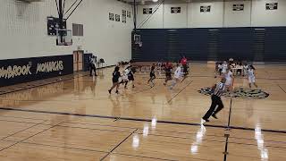 Cosby High School vs Dinwiddie High School girls basketball at Meadowbrook Fall league [upl. by Aicilic693]