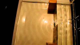 Ripple Tank  Diffraction through opening [upl. by Attenahs]