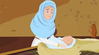 The Birth of Moses  Animated Bible Stories  Moses is Born in the Land of Goshen [upl. by Tratner]