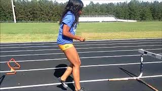 Hurdle Training  Active Reactive Hurdling Block Starts and Long Hurdles [upl. by Olfe]