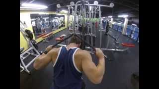 BackCable Rope Wide Grip Lat Pulldown [upl. by Ybrad]