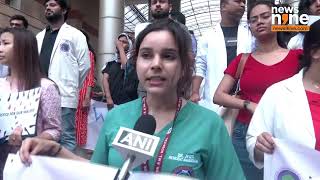 Delhi Doctors Strike Over RG Kar Medical Student Death  RML Hospital Visuals  News9 [upl. by Mont]